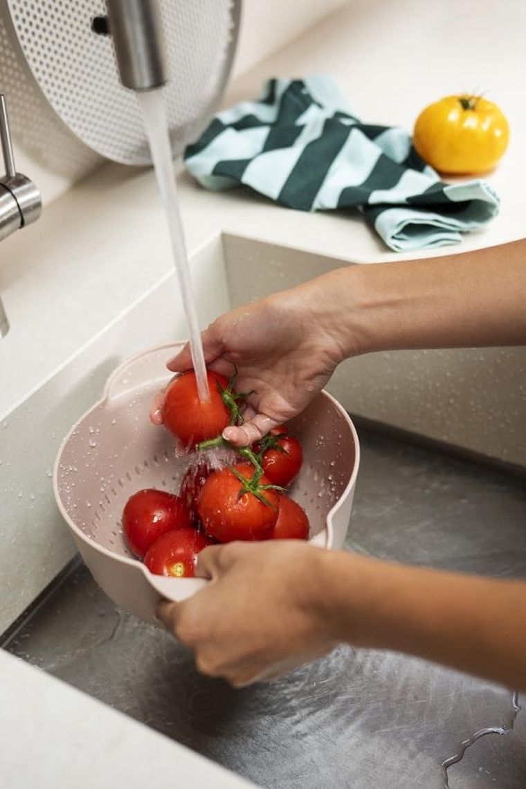 Mepal, Chef It, durszlak, Navy, średnica 163 mm