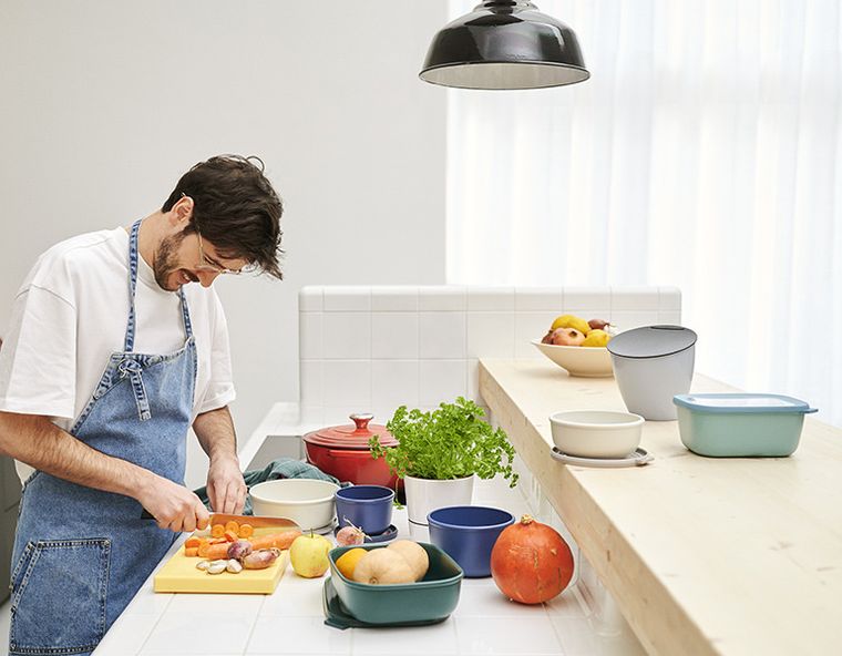 Mepal, Cirqula, miska, okrągła, Nordic Jade, 2250 ml