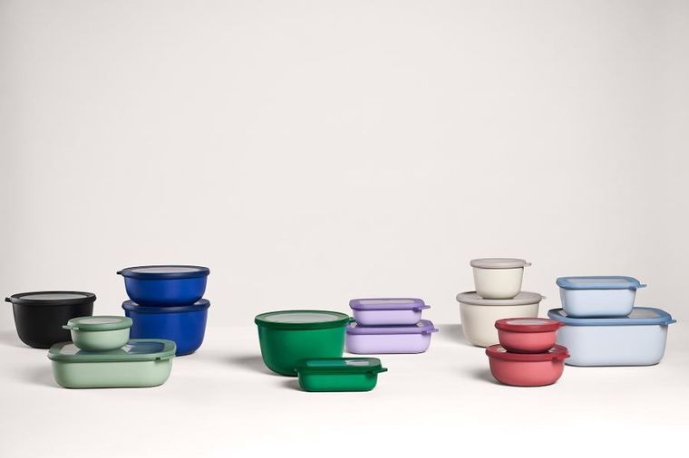 Mepal, Cirqula, miska, prostokątna, Vivid Blue, 2000 ml