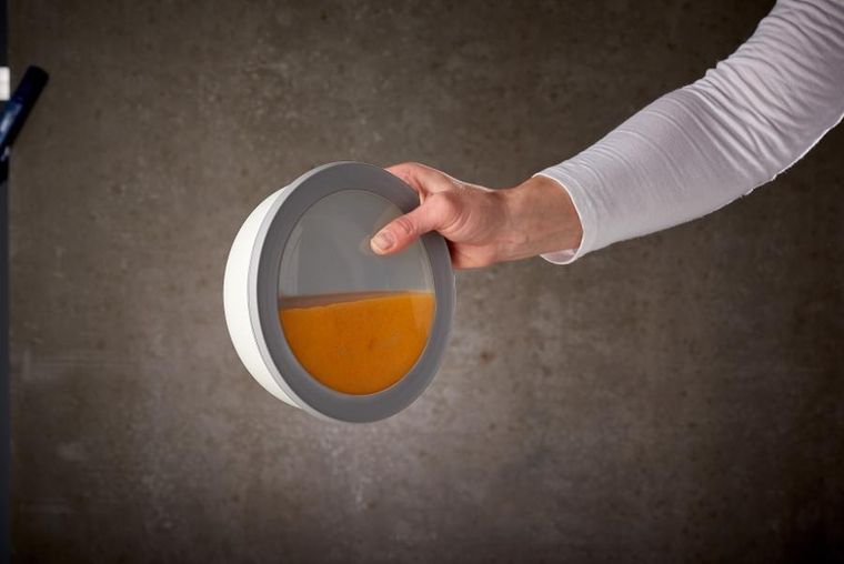 Mepal, Cirqula, zestaw 4 misek, okrągła, Nordic White, 500+1000+2000+3000 ml