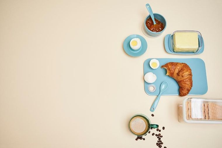 Mepal, deska śniadaniowa, szara