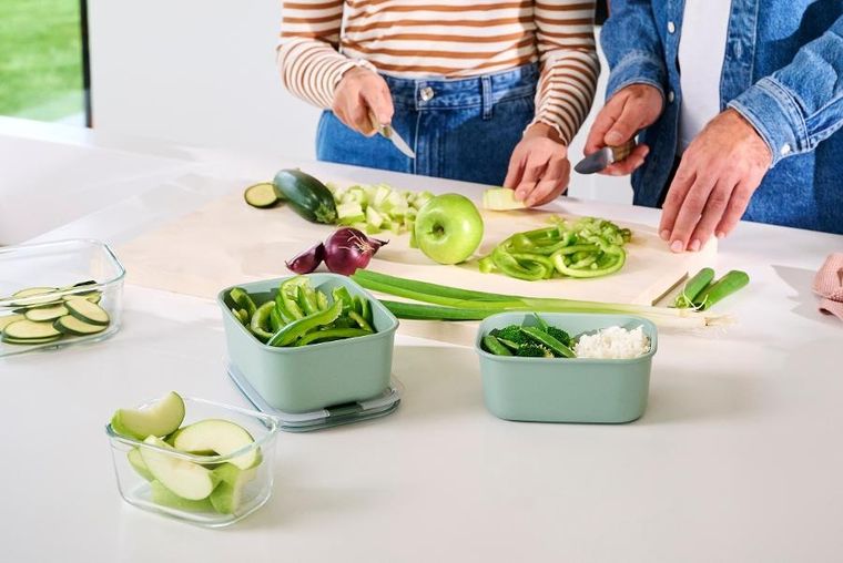 Mepal, EasyClip 2.0, pojemnik na żywność, Nordic White, 1000 ml