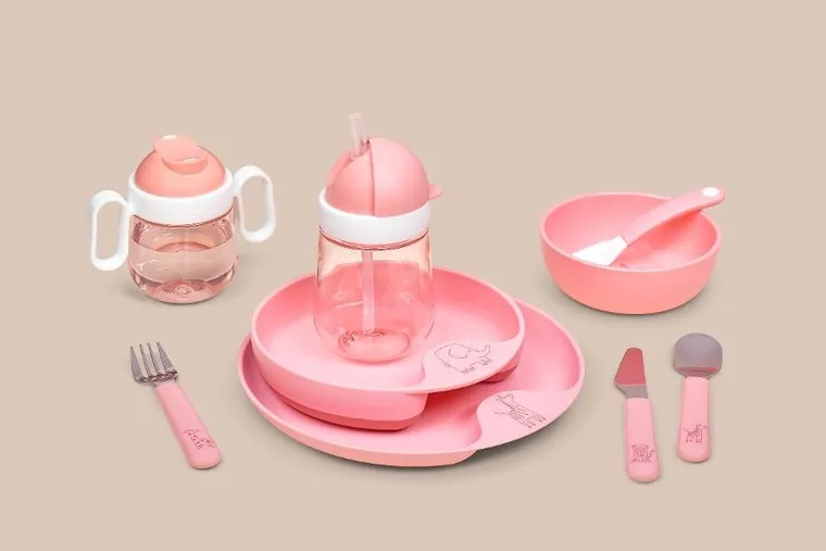 Mepal, Mio, Flowers & Butterflies, talerzyk dziecięcy