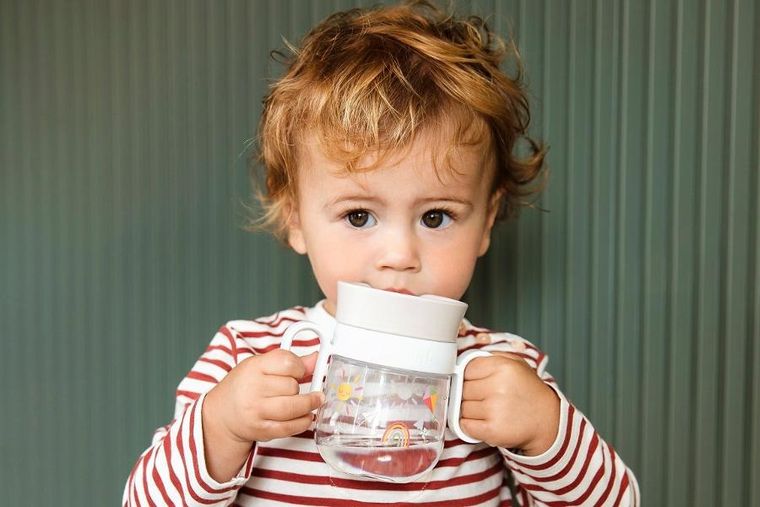 Mepal, Mio, Little Farm, kubek treningowy do nauki picia, 6m+, 200 ml