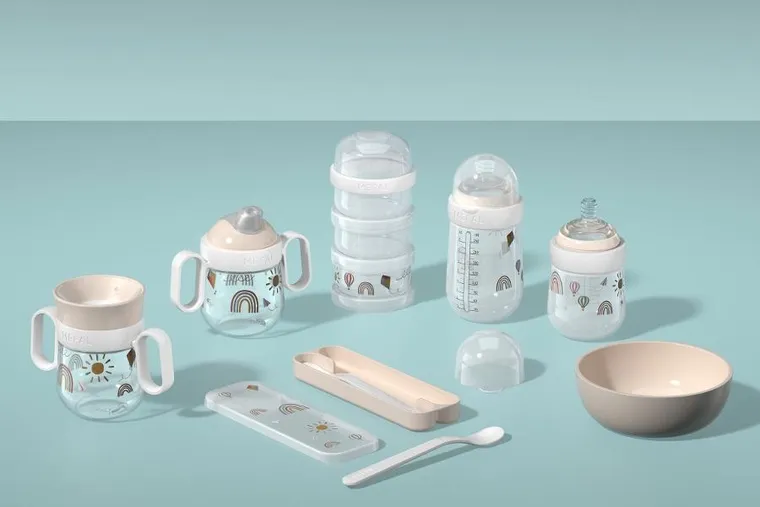 Mepal, Mio, Little Goose, pojemnik na mleko w proszku, 3-częściowy