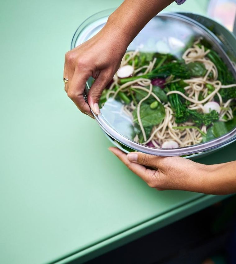 Mepal, Silueta, miska z pokrywką, nordic white, 4000 ml