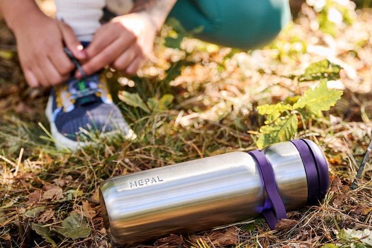 Mepal, Twist Active, butelka sportowa termiczna, Midnight Blue, 600 ml