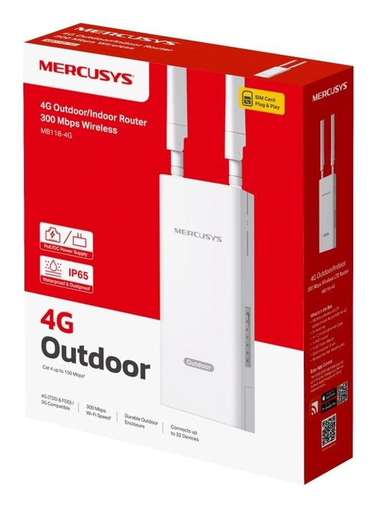Mercusys, router, MB118-4G