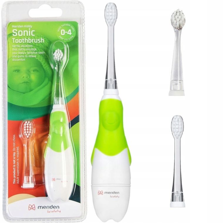 Meriden, Kiddy, szczoteczka soniczna, 0 - 4 lat