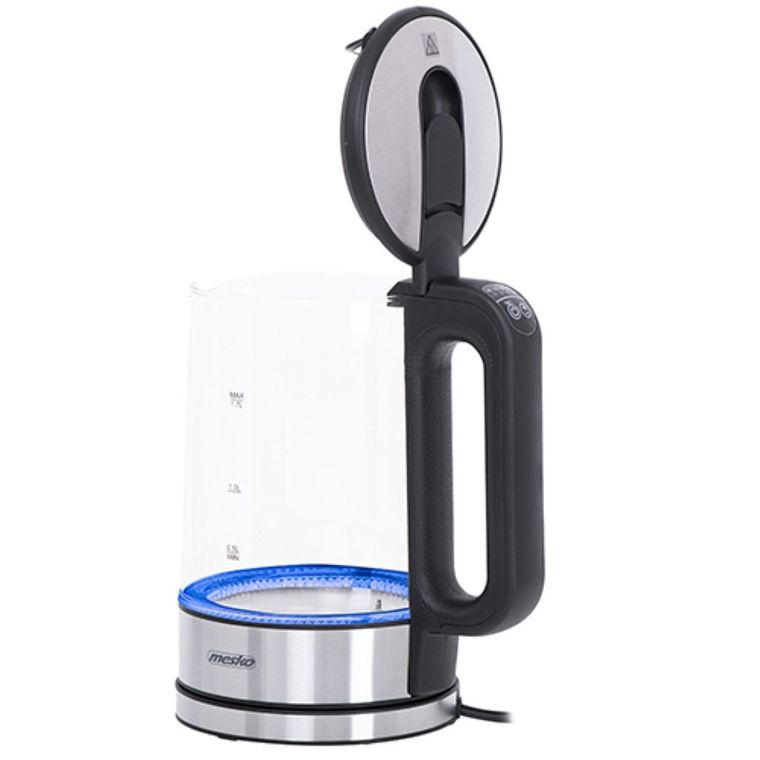 Mesko, czajnik szklany z regulacją temperatury, 1,7 l, MS 1301B