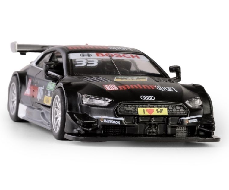 Metal Speed Zone, Audi RS 5 DTM, pojazd, model metalowy, czarny, 1:43