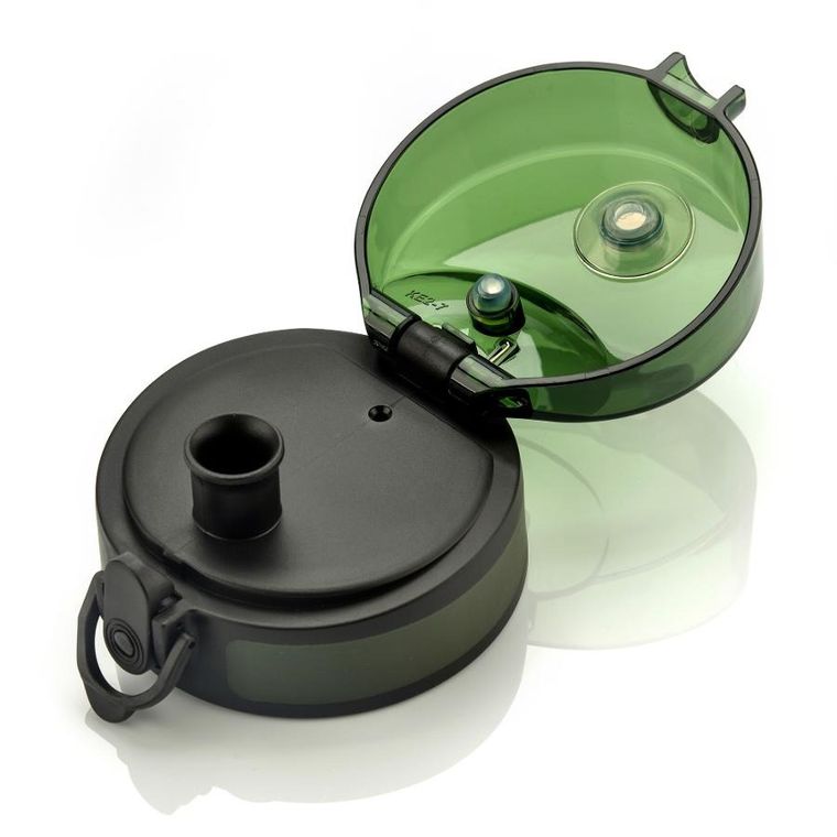 Meteor, bidon sportowy, ciemnozielony, 1000 ml