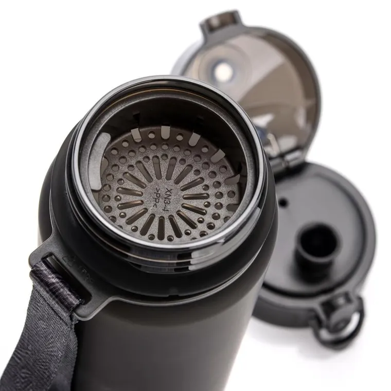 Meteor, bidon sportowy, czarny, 500 ml