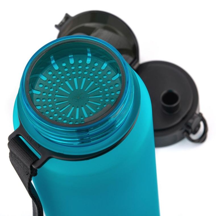 Meteor, bidon sportowy, turkusowy, 1000 ml