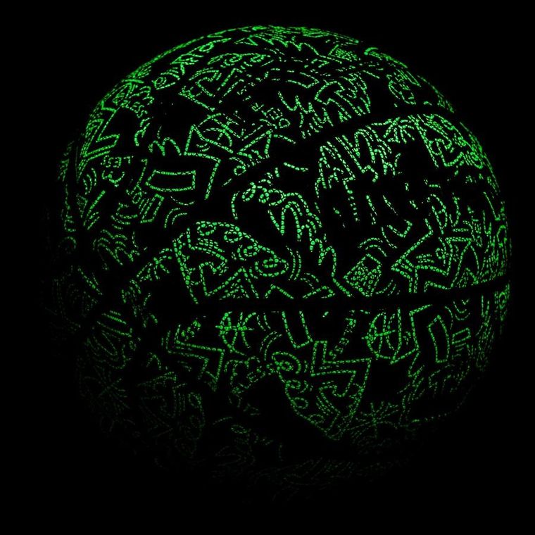 Meteor, Fluo, piłka do koszykówki, miętowy, rozmiar 7