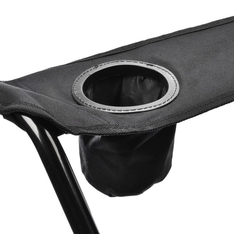 Meteor, Hiker, krzesło składane, czarne