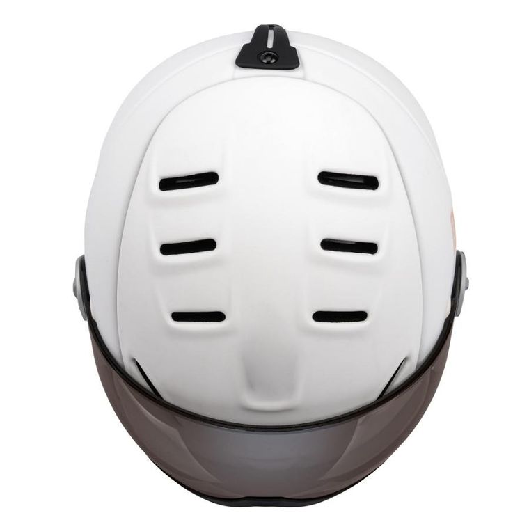 Meteor, Holo, kask narciarski, biały, rozmiar 53-55 cm