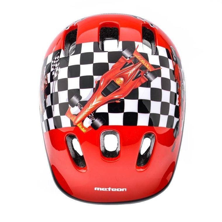 Meteor, kask rowerowy, XS 44-48 cm, Race team