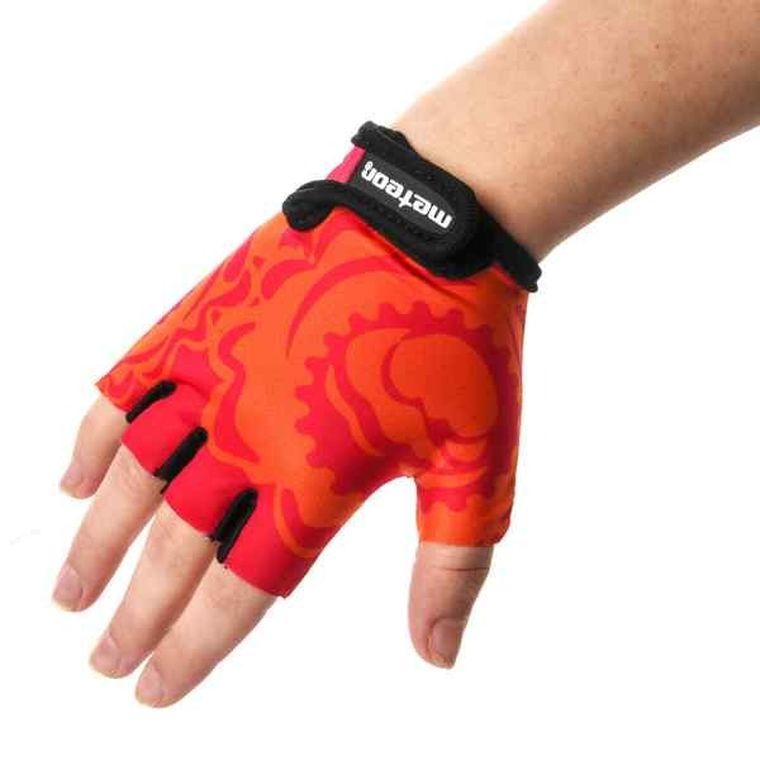 Meteor, Kids, rękawiczki rowerowe, rozmiar XS, Big Flower