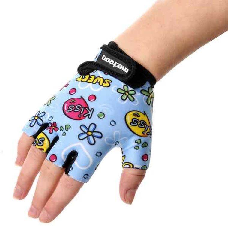 Meteor, Kids, rękawiczki rowerowe, rozmiar XS, Kiss Love