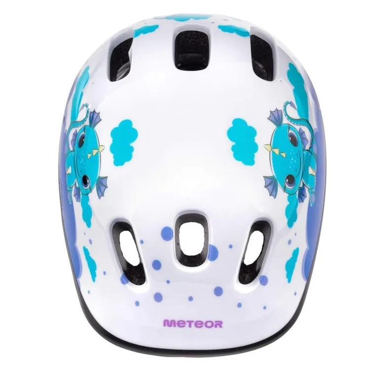Meteor, KS06, kask ochronny, dragon, rozmiar 44-48 cm