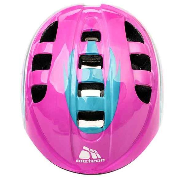Meteor, MA-2, kask ochronny, orbit pink, rozmiar 48-52 cm