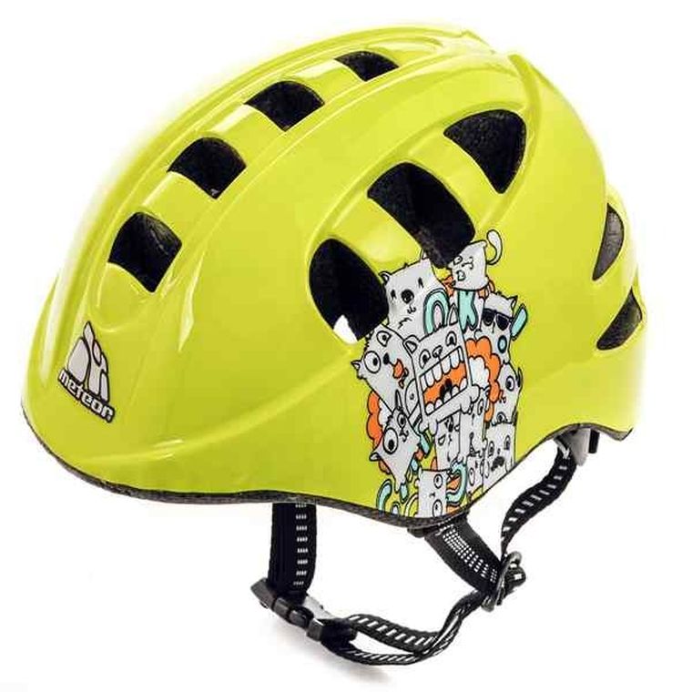Meteor, MA-2, kask rowerowy, monsters, rozmiar S, 48-52 cm