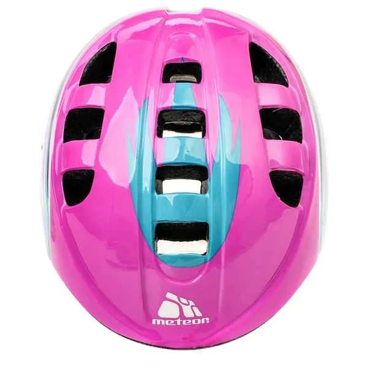 Meteor, MA-2, kask rowerowy, orbit pink, rozmiar M, 52-55 cm