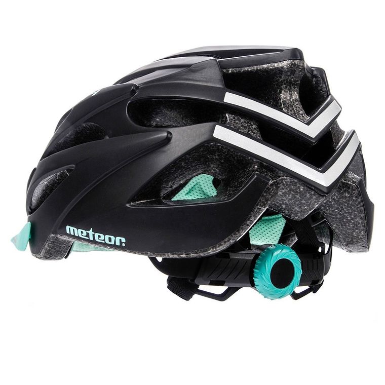 Meteor, Marven, kask rowerowy, rozmiar L, 58-61 cm, czarno-niebieski