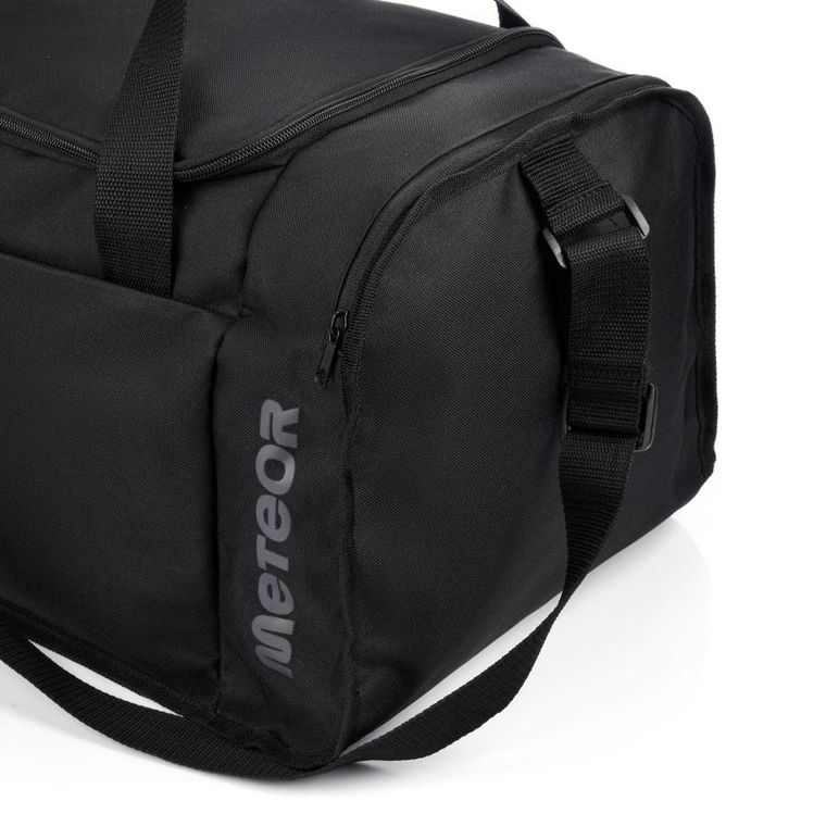 Meteor, Odyn, torba fitness, czarny, 40l