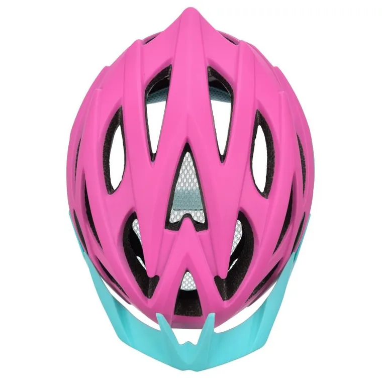 Meteor, Ovlo, kask ochronny, różowy, rozmiar 58-61 cm