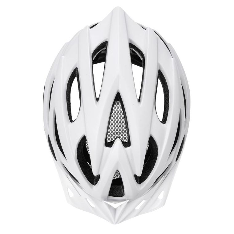 Meteor, Ovlo, kask rowerowy, biały, S 52-56 cm