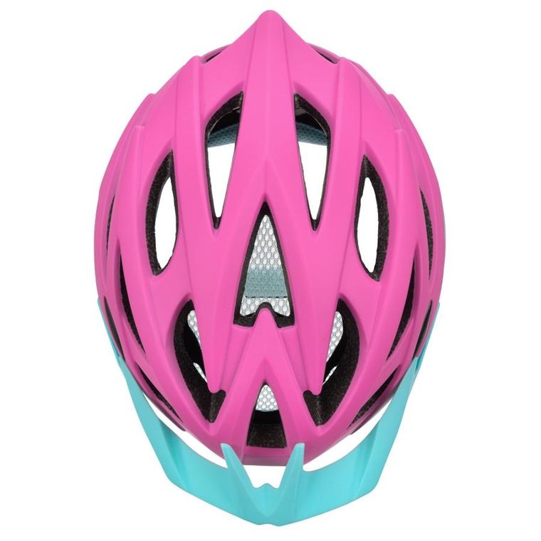 Meteor, Ovlo, kask rowerowy, rozmiar L, 58-61 cm, różowy