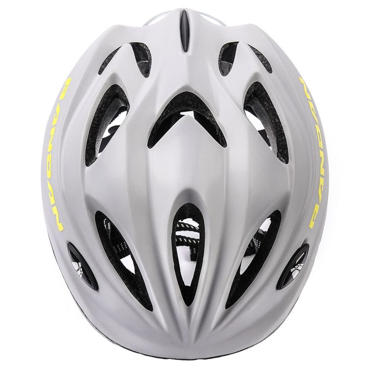 Meteor, Randan, kask rowerowy, rozmiar M, 52-56 cm, szary