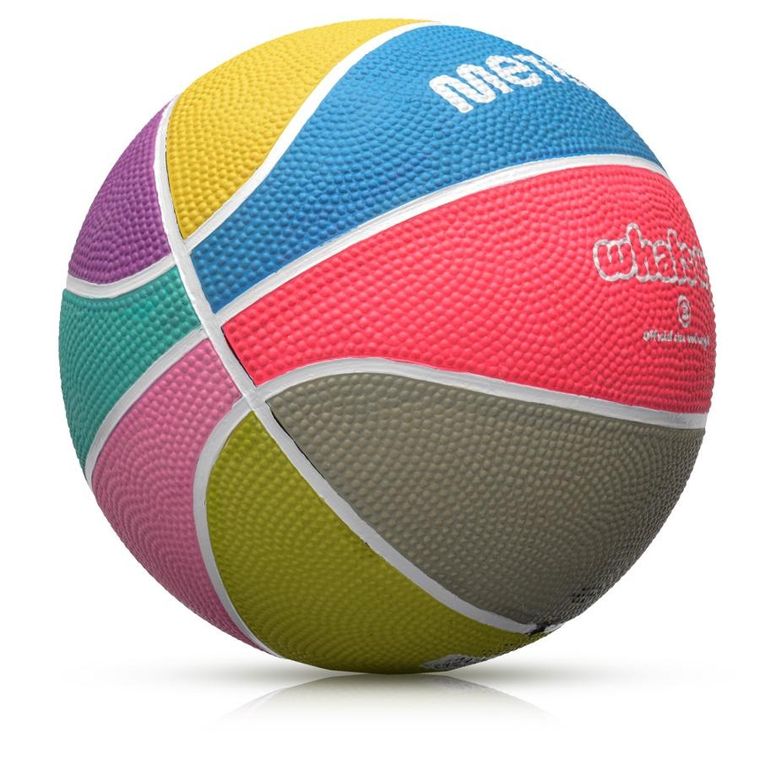 Meteor, What's up, piłka do koszykówki, pastelowy, rozmiar 3