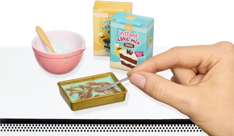 MGA's Miniverse, Make It Mini from scratch, kula niespodzianka, mini jedzenie