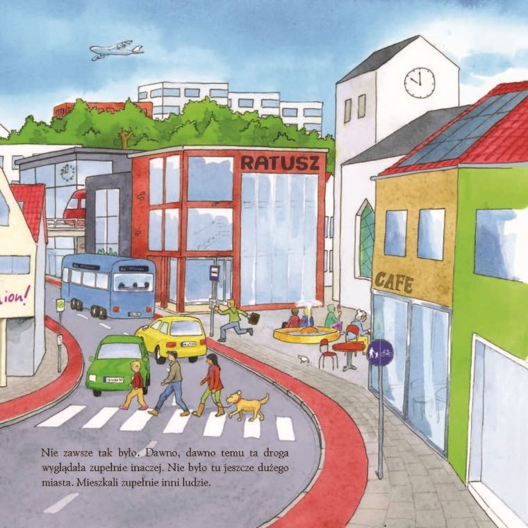 Miasto dawniej i dziś. Mądra mysz