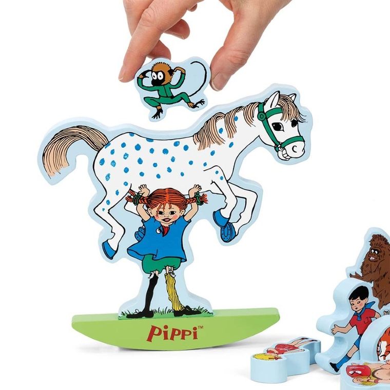 Micki, Pippi, układanka do balansowania, 12 elementów