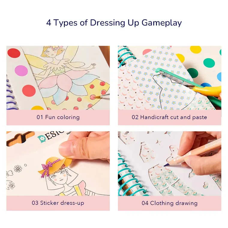 Mideer, zeszyt kreatywny małego projektanta, magiczny klub