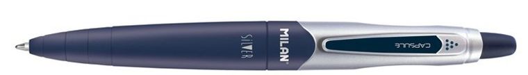 Milan, Capsule Silver Slim, długopis + ołówek mechaniczny