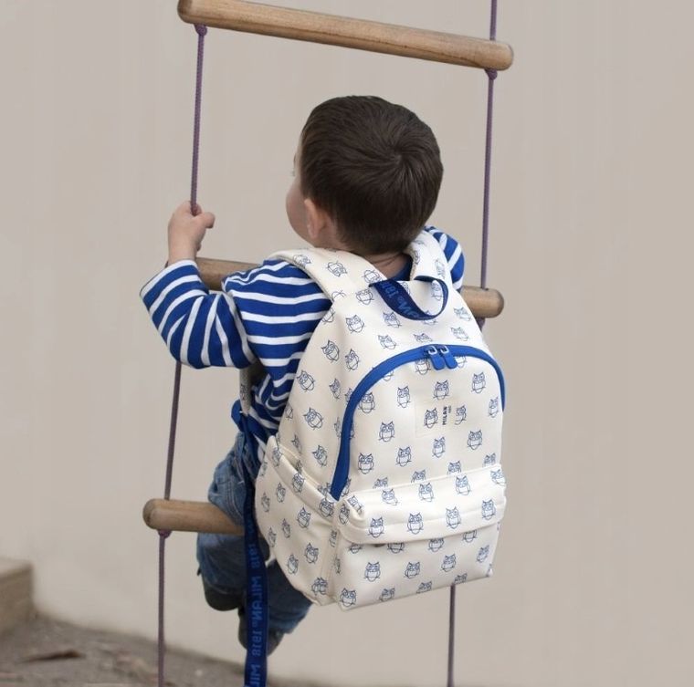 Milan, kolekcja 460, plecak szkolny, 1-komorowy, beżowy