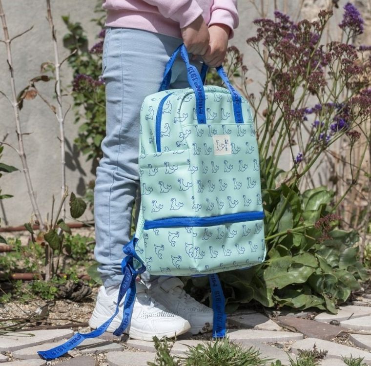 Milan, kolekcja 460, plecak szkolny, 1-komorowy, przegroda izotermiczna, zielony