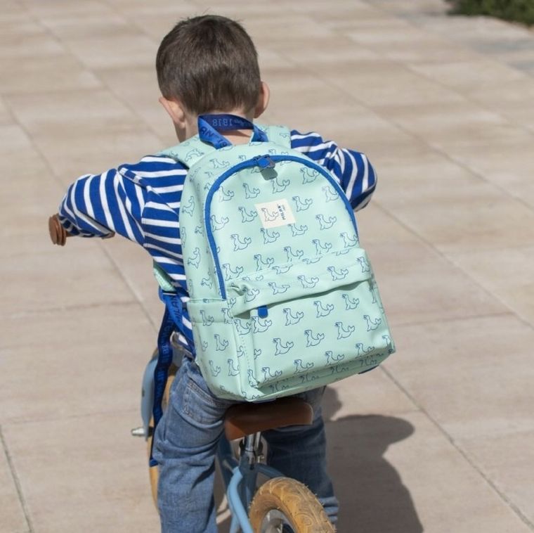 Milan, kolekcja 460, plecak szkolny, 1-komorowy, zielony