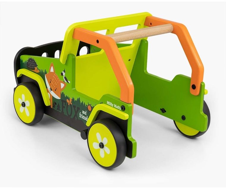 Milly Mally, Explorer, Fox and Friends, chodzik-pchacz