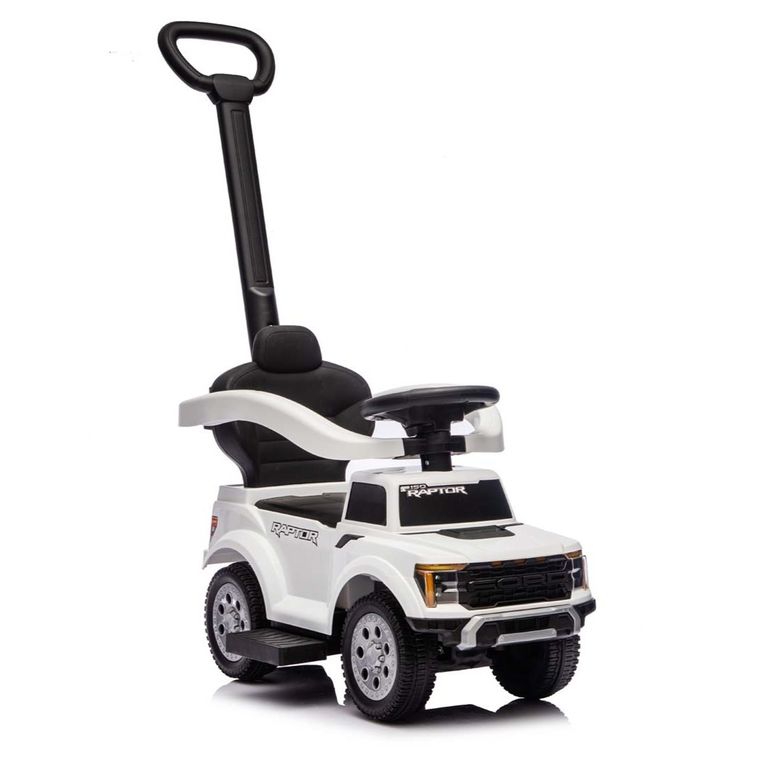 Milly Mally, Ford F-150, jeździk z rączką 3w1, biały