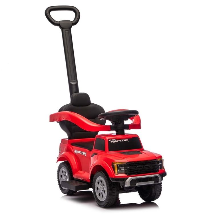 Milly Mally, Ford F-150, jeździk z rączką 3w1, czerwony