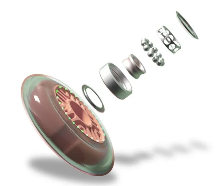 Milly Mally, Gravity, jeździk grawitacyjny, granatowo-różowy