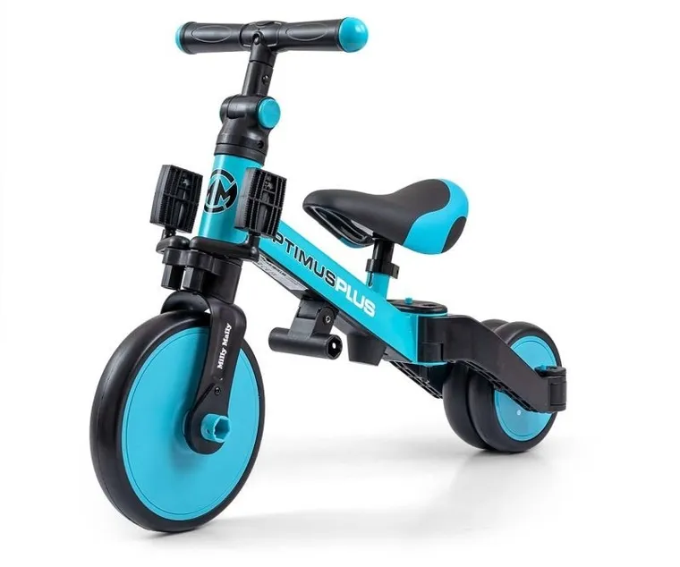 Milly Mally, Optimus Plus, rowerek, 4w1, niebieski