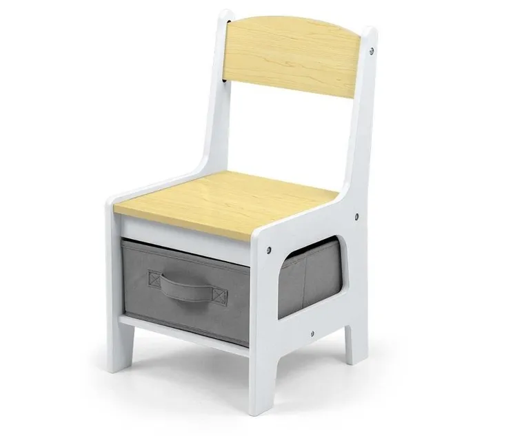 Milly Mally, Sven, stolik i dwa krzesełka, naturalne