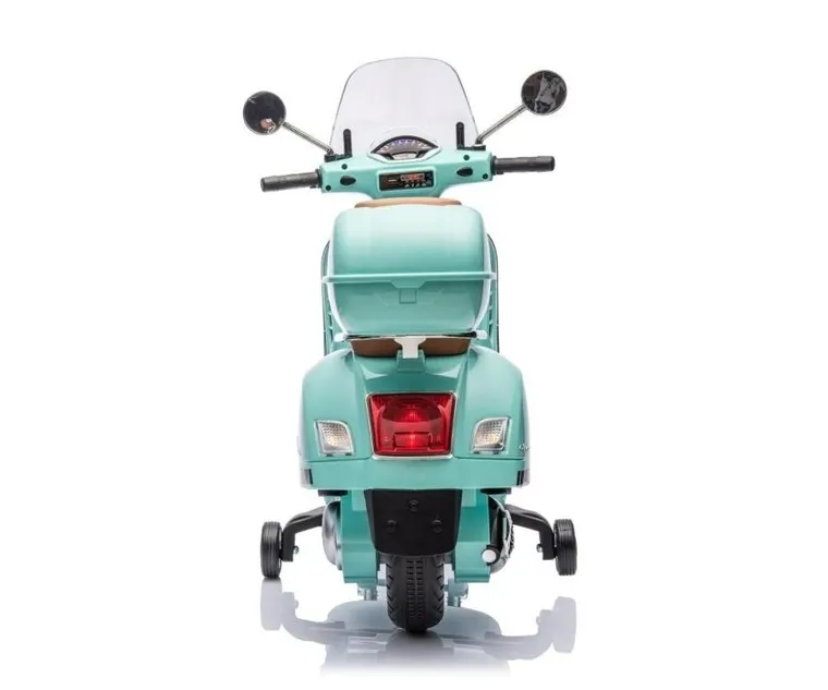 Milly Mally, Vespa GTS Super, pojazd na akumulator, miętowy